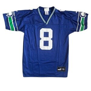 VTG Seattle Seahawks #8 Matt Hasselbeck Rare Puma Youth Jersey Size: L (14-16)